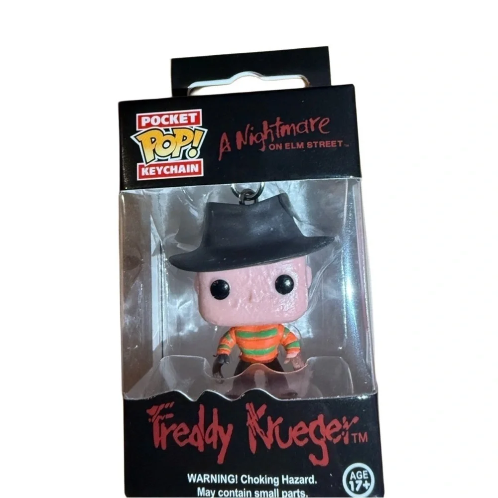 Freddy Krueger Funko Pocket Pop Horror Keychain